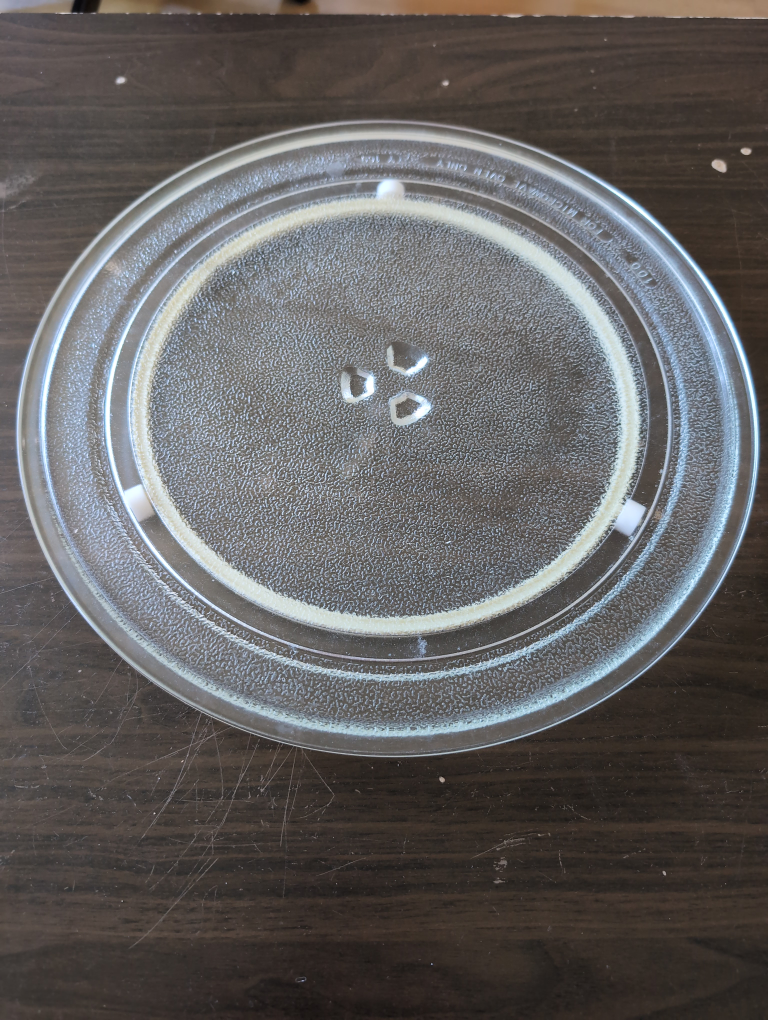 Microwave Glass Turntable Plate & Roller Ring - photo 2