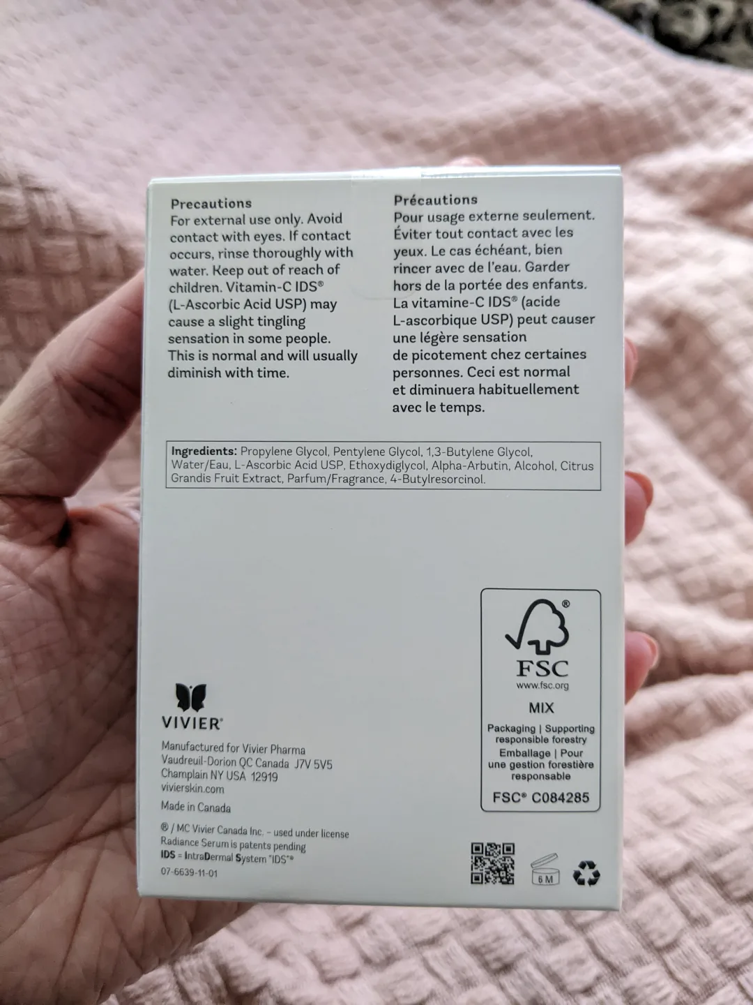 NEW Vivier Radiance Serum with Vitamin C image indicator(5)