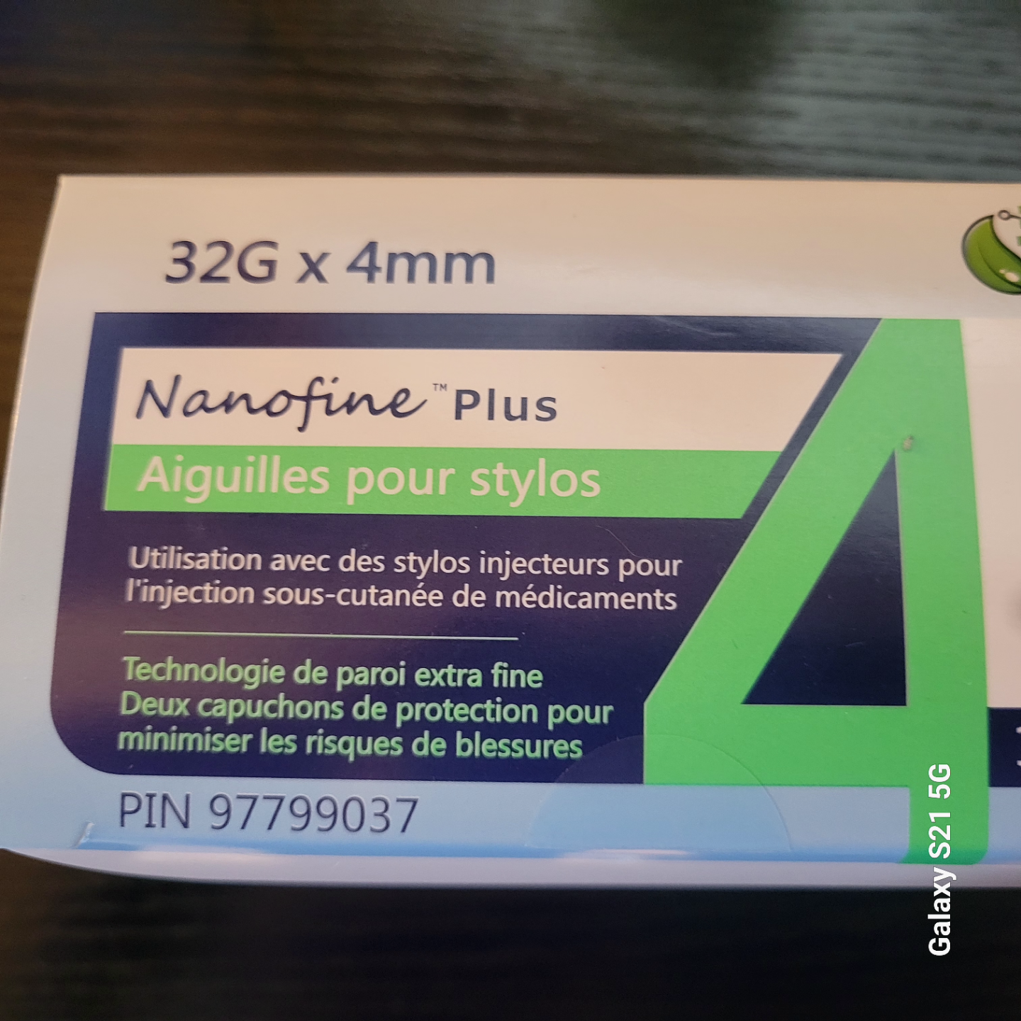 GL Pen Nanofine Plus 32G x 4mm Pen Needles