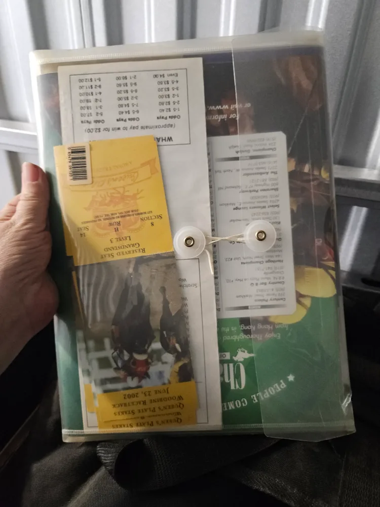 Woodbine Racetrack Souvenir Program & Ticket June 23, 2002 🏒 image indicator(2)