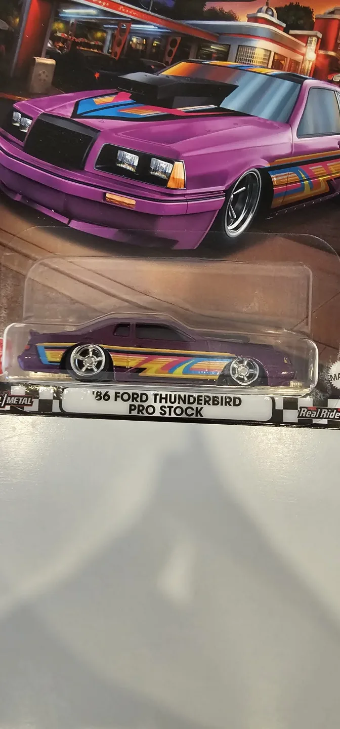 HOT WHEELS BOULEVARD 86 FORD THUNDERBIRD PRO STOCK image indicator(3)