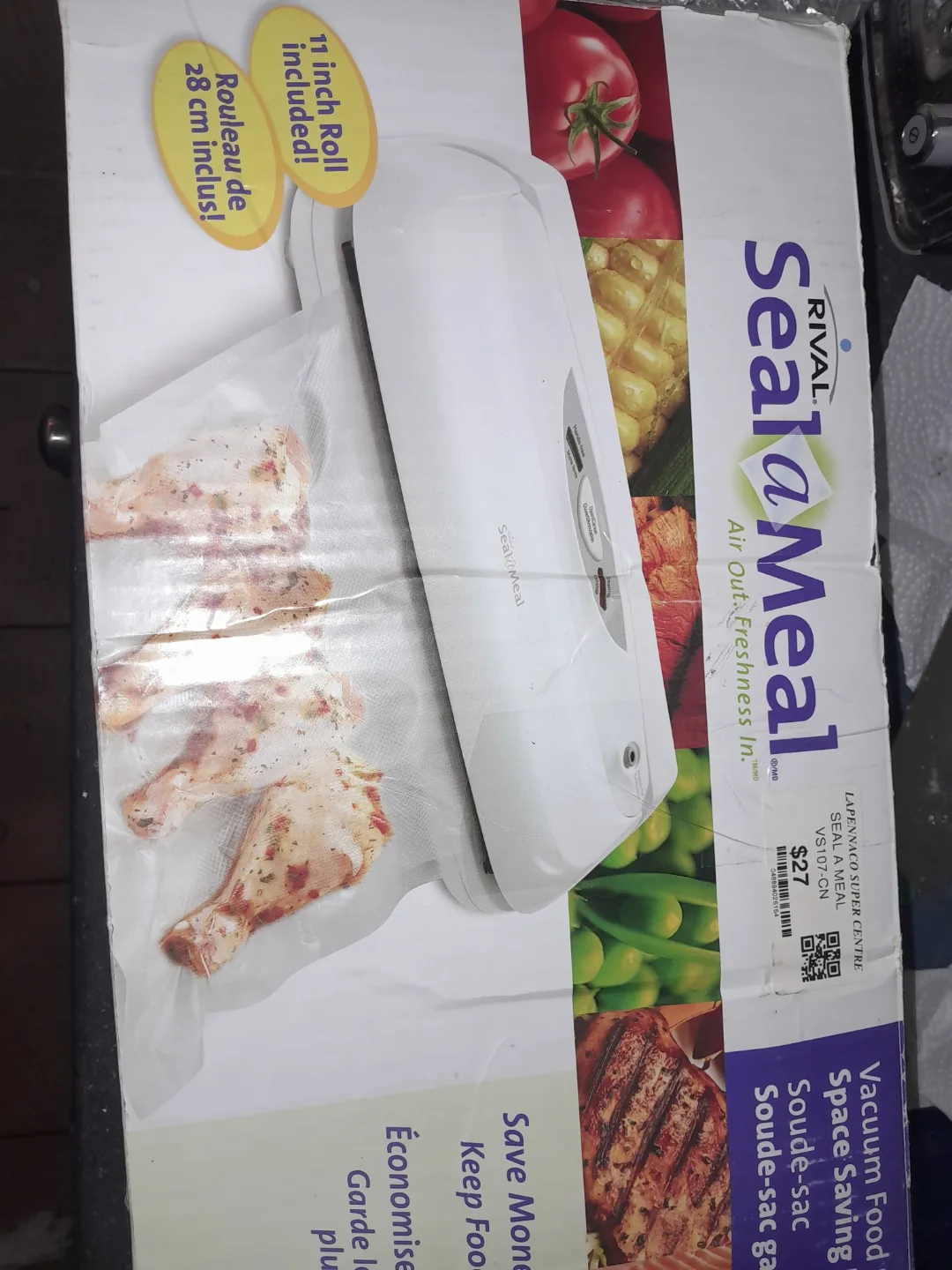 Rival Seal-a-Meal Vacuum Sealer thumbnail