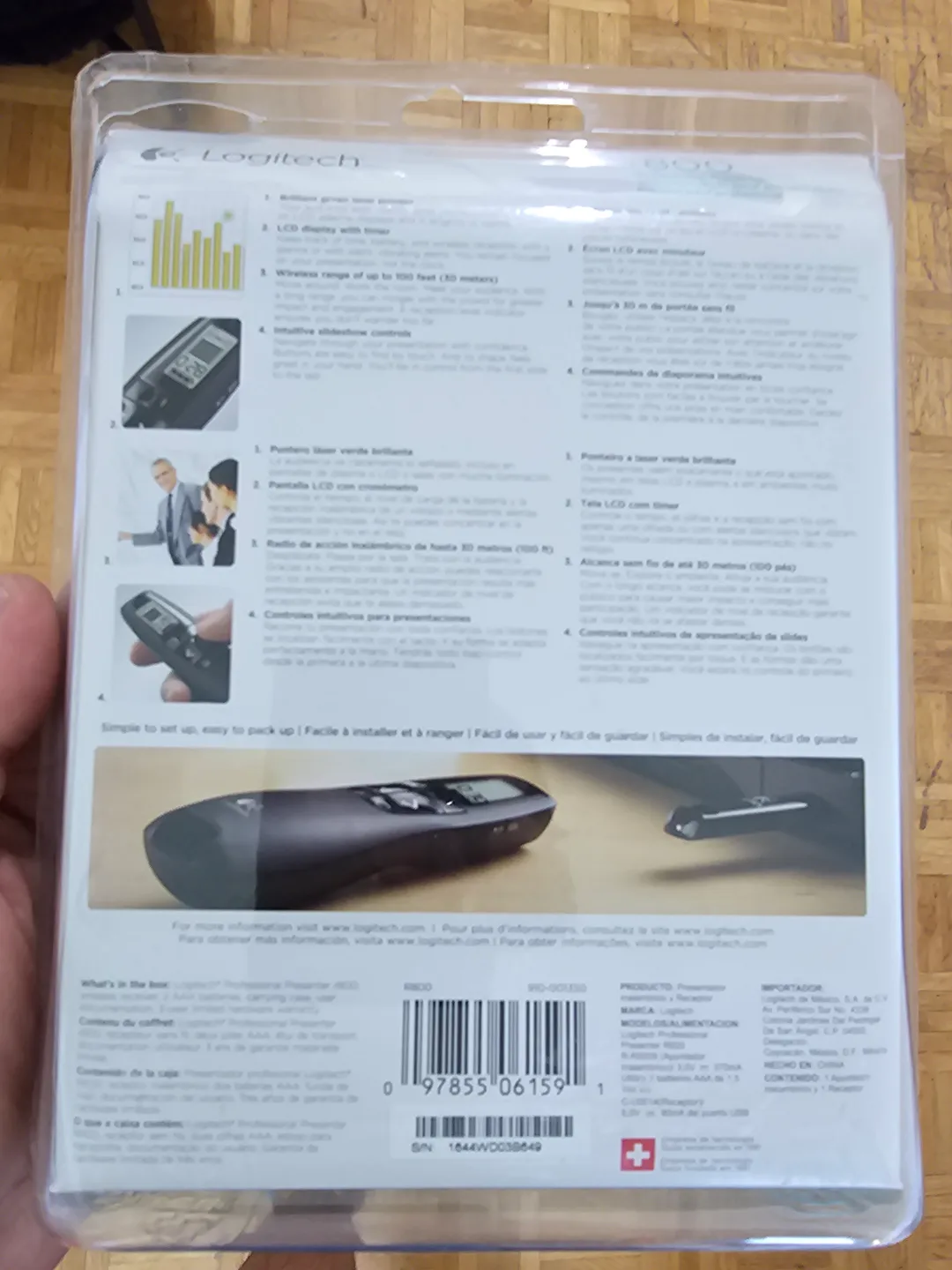 Logitech r800 Professional Presenter image indicator(2)