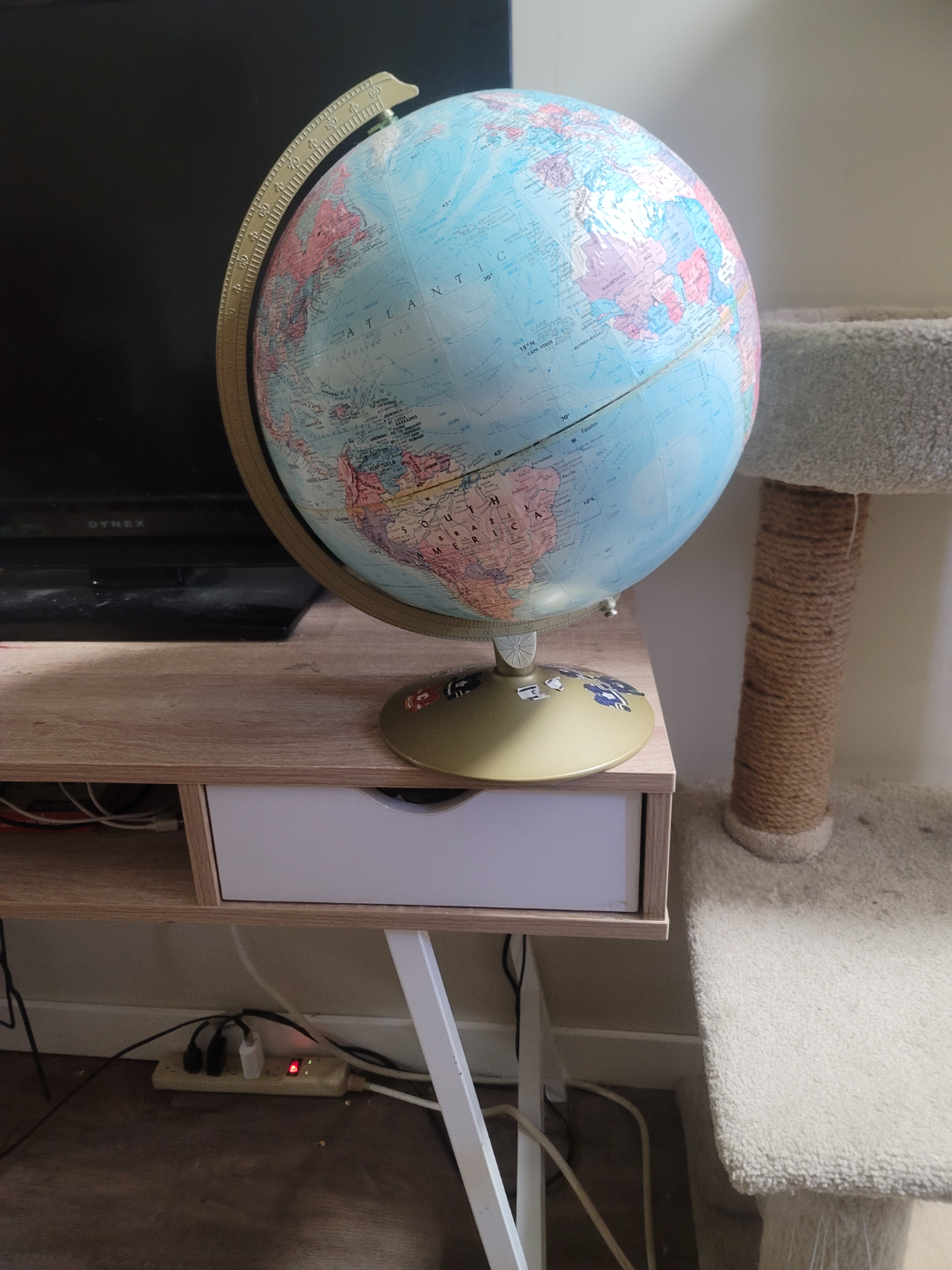 Vintage Desk Globe