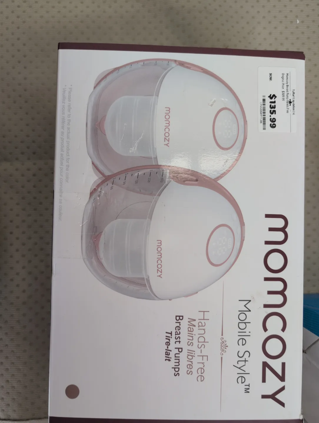 Momcozy Mobile Style Hands-Free Breast Pumps thumbnail