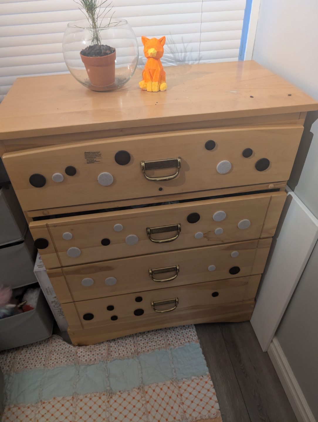 Two Wooden Dressers