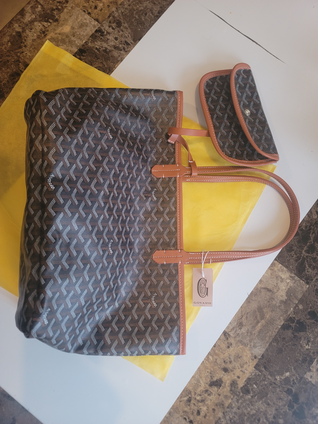 GOYARD Tote Bag with Pouch - photo 2