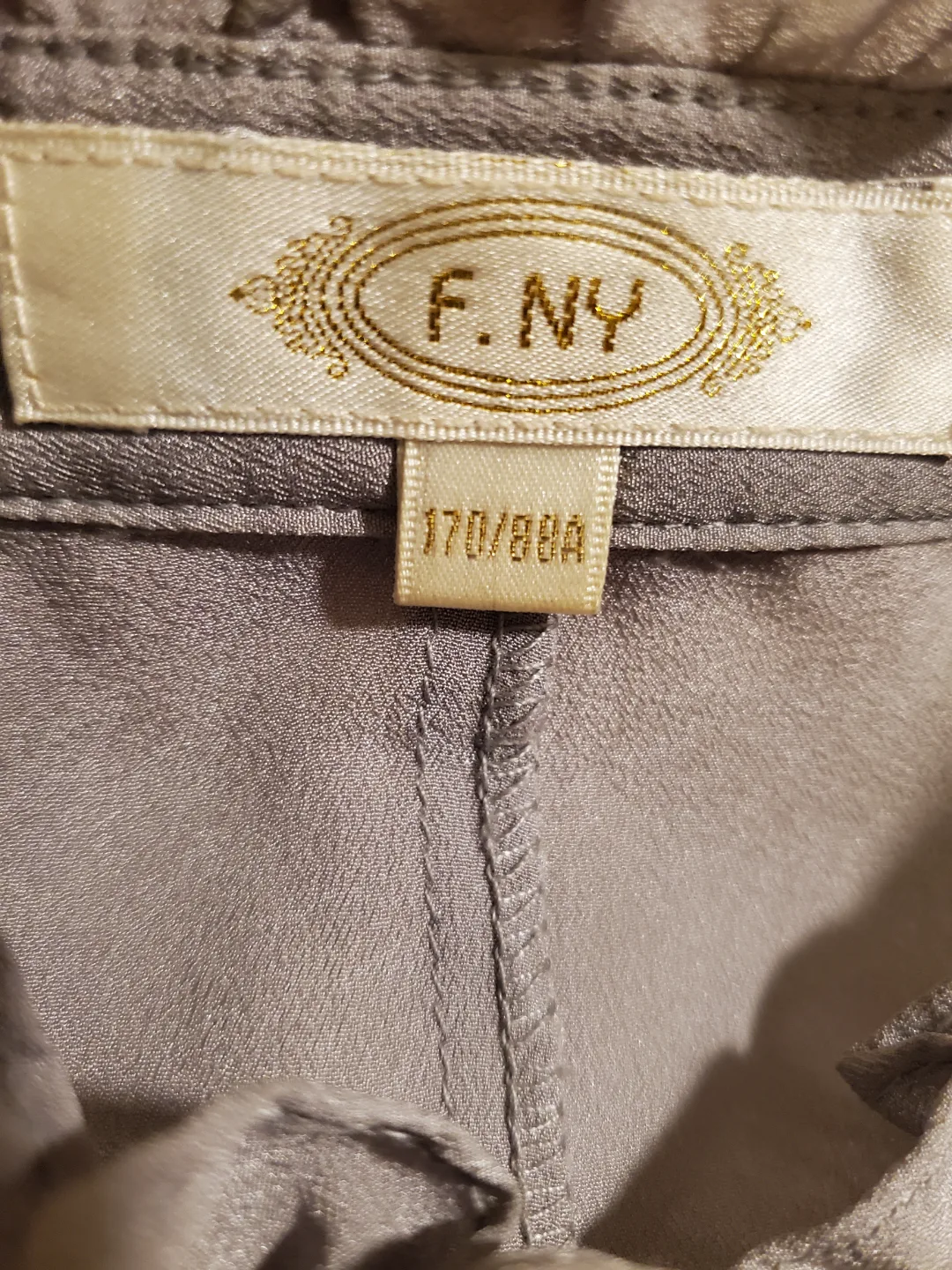 Brand New Women's Gray Summer Blouse Size S image indicator(3)