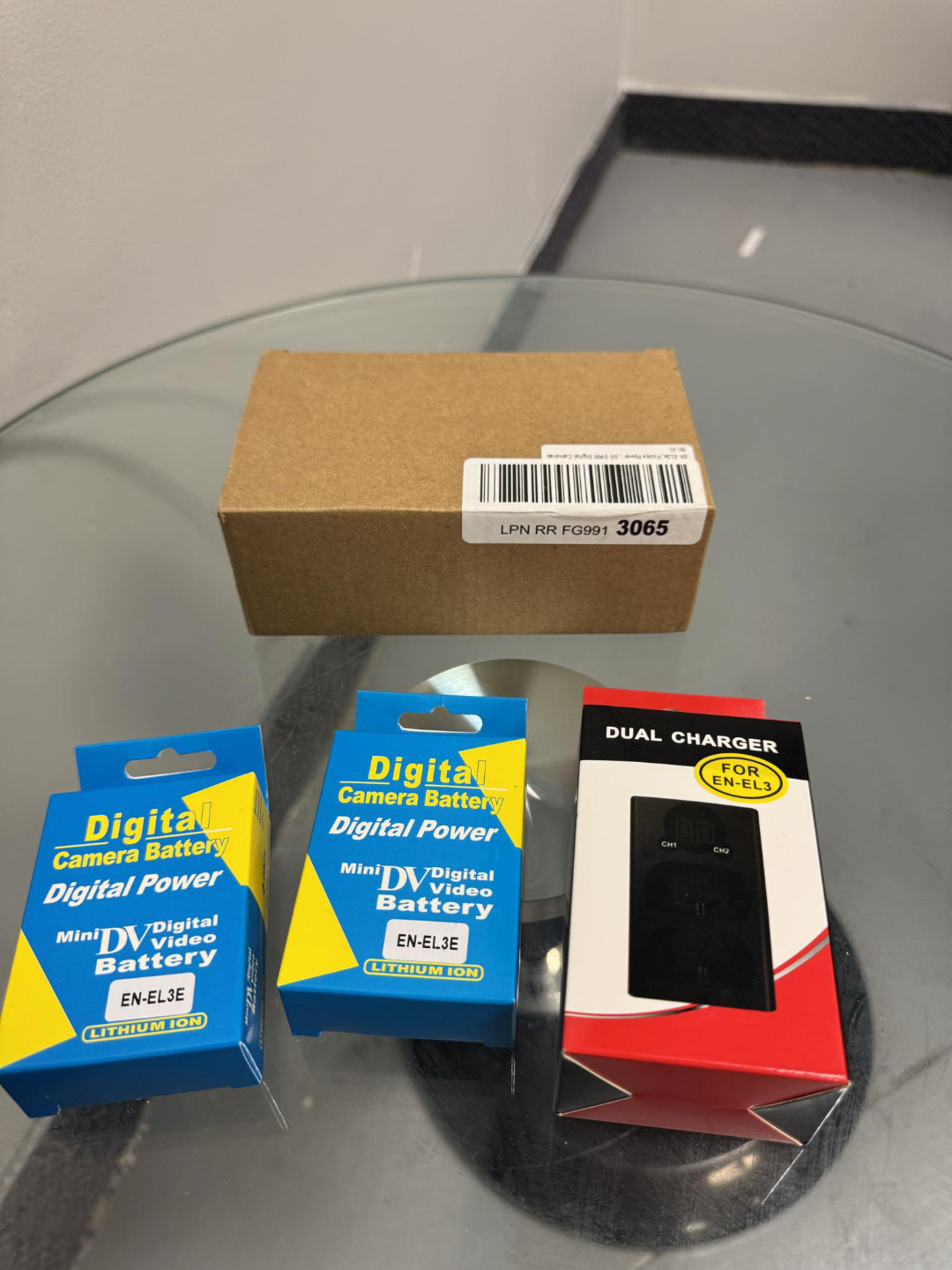 Digital Power EN-EL3E Lithium-ion Batteries with Dual Charger