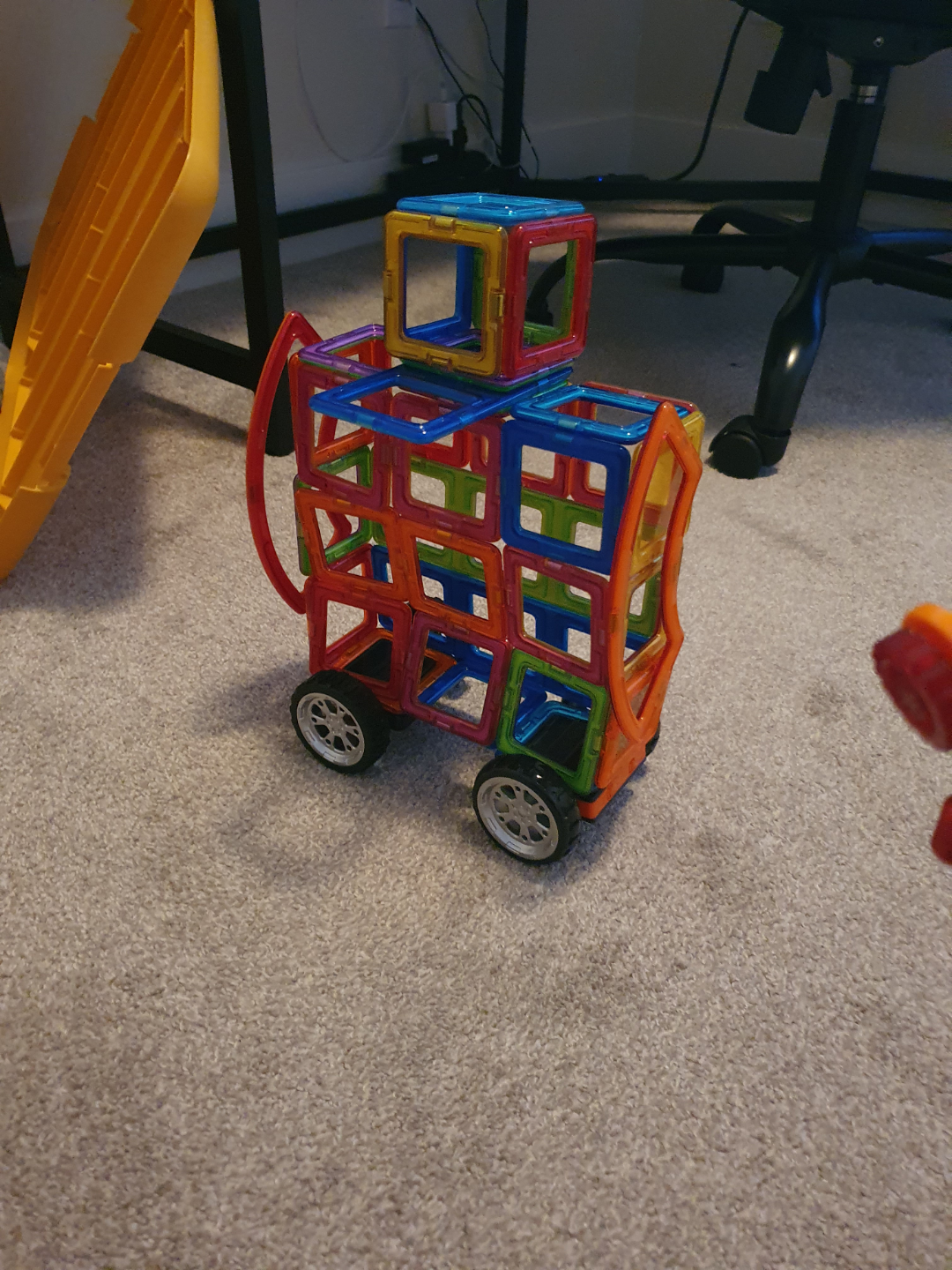 Magnetic Building Blocks Robot Toy