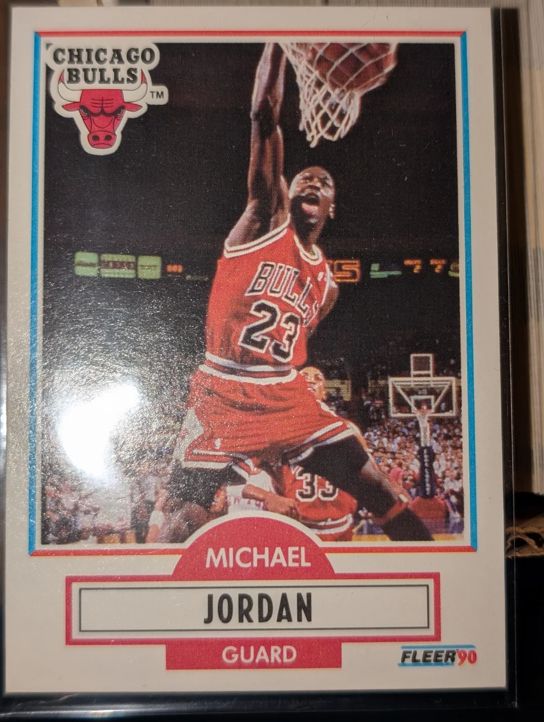 1990 Fleer Michael Jordan Basketball Card & set thumbnail