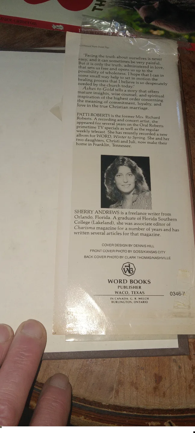 Ashes to Gold: Patti Roberts' Autobiography image indicator(7)