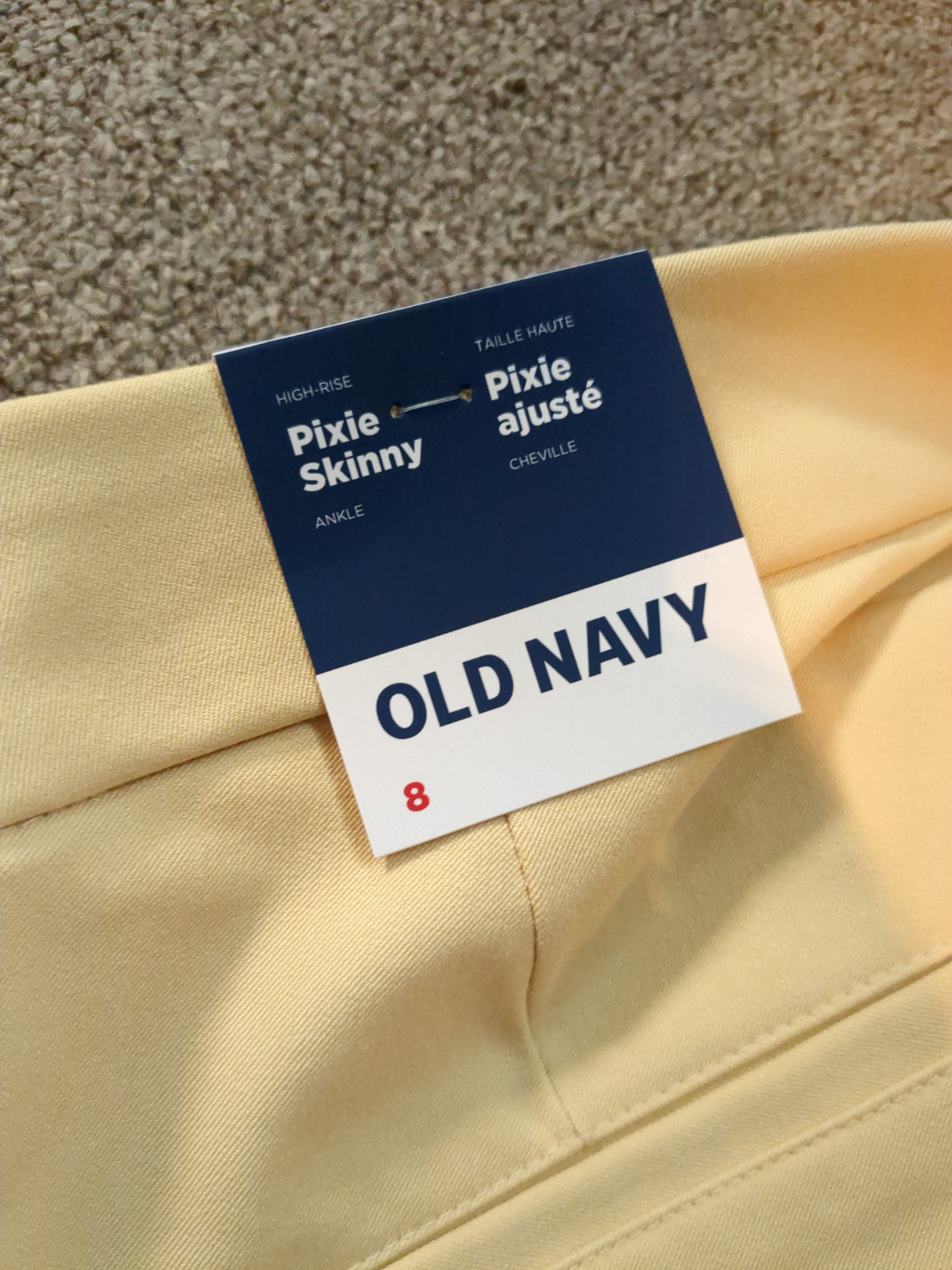 Dress Pants - Size 8 - Pale Yellow - photo 3