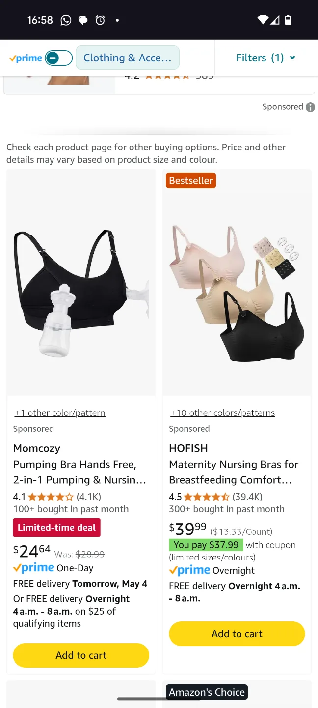 Medela double pump with braw 🧡 thumbnail