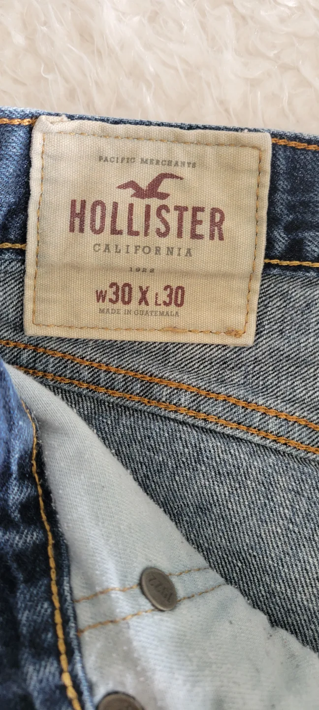 Hollister Men's Distressed Jeans - Size W30 x L30 image indicator(4)
