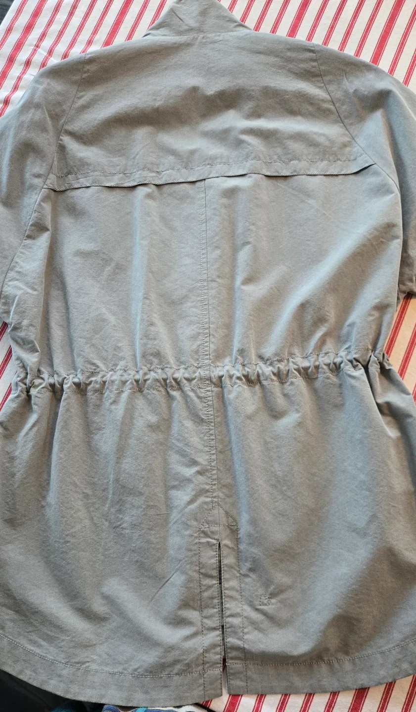 Women's Grey Lightweight Jacket with Pockets image indicator(3)