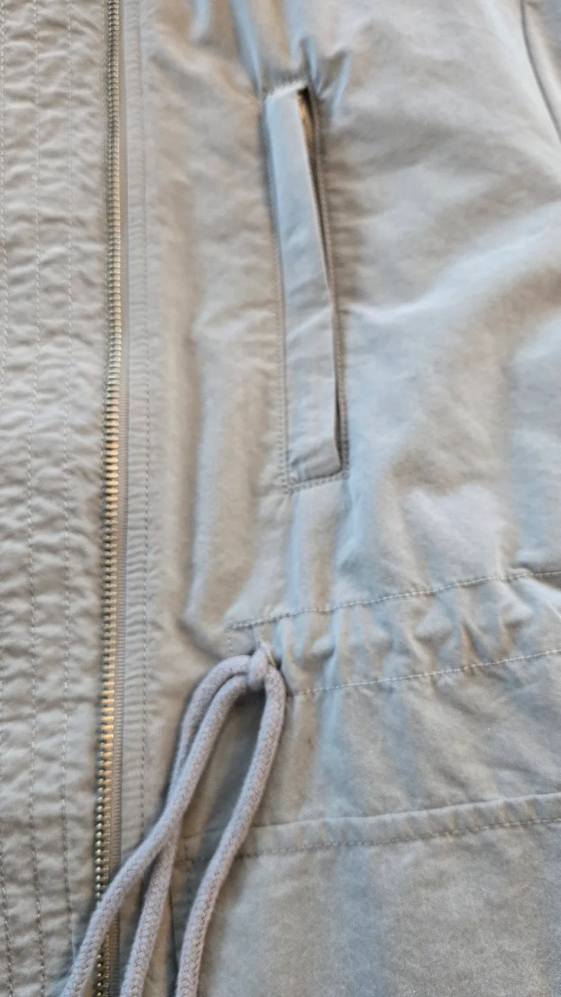 Women's Grey Lightweight Jacket with Pockets image indicator(4)