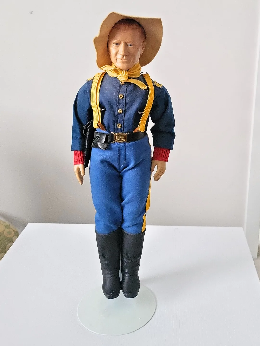 Vintage 1982 John wayne Effanbee Buffalo Soldier Doll image indicator(4)