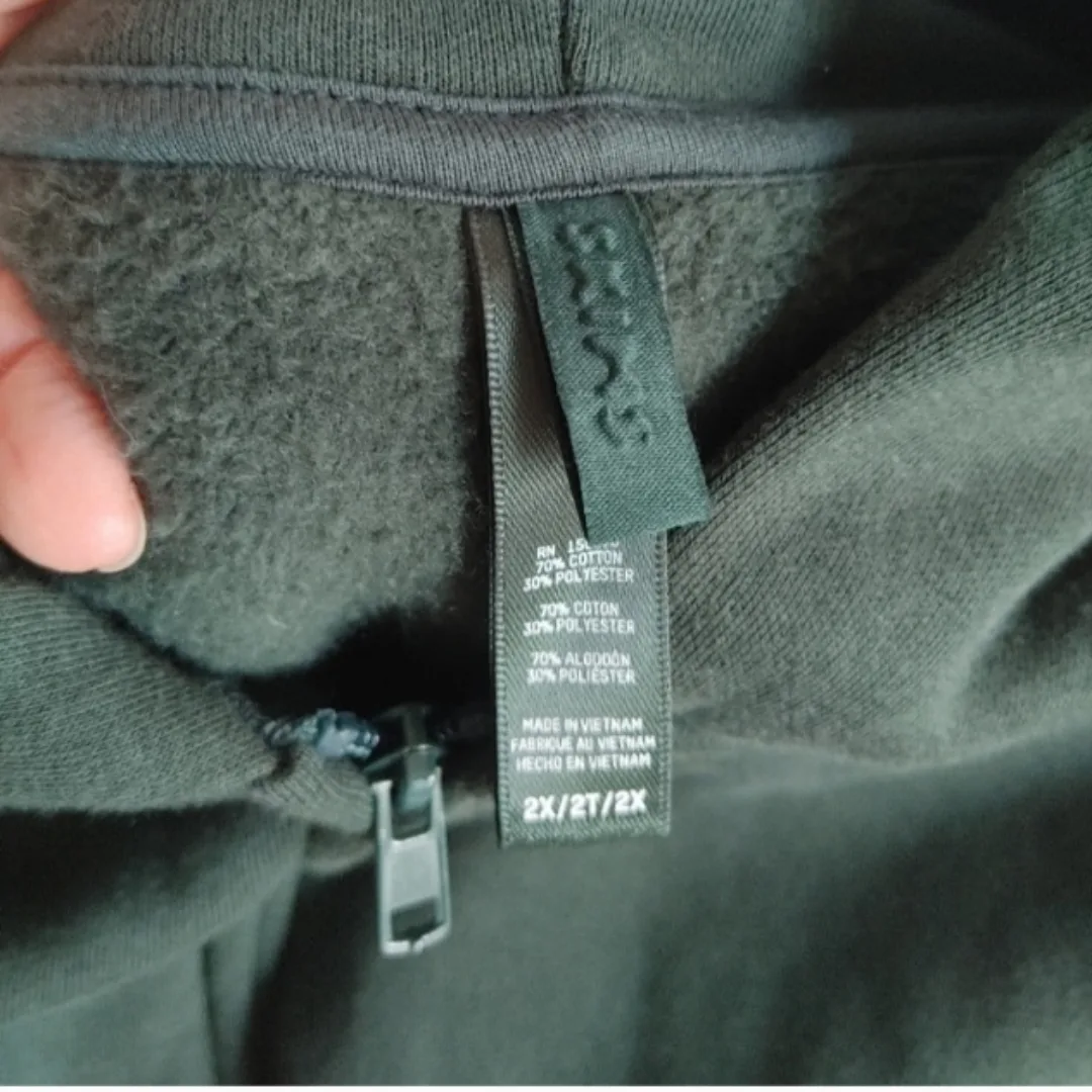 SKIMS Classic Fleece Unisex Zip Up Hoodie image indicator(5)