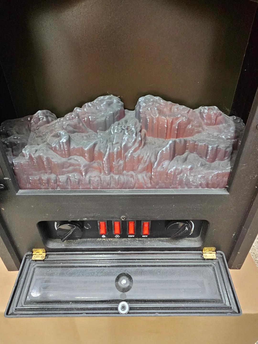 LAST weekend!! Electric Fireplace image indicator(2)