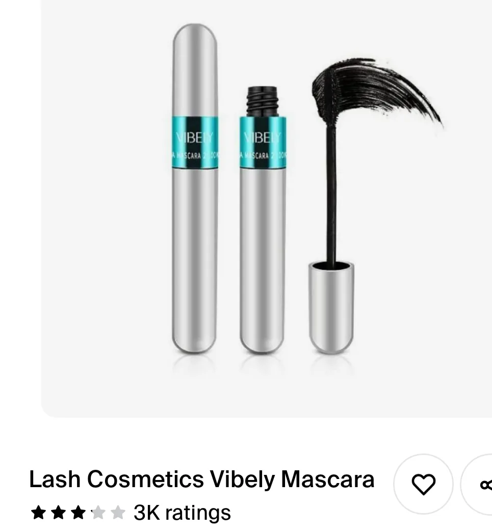 Vibely Mascara as seen on FB/Instagram thumbnail