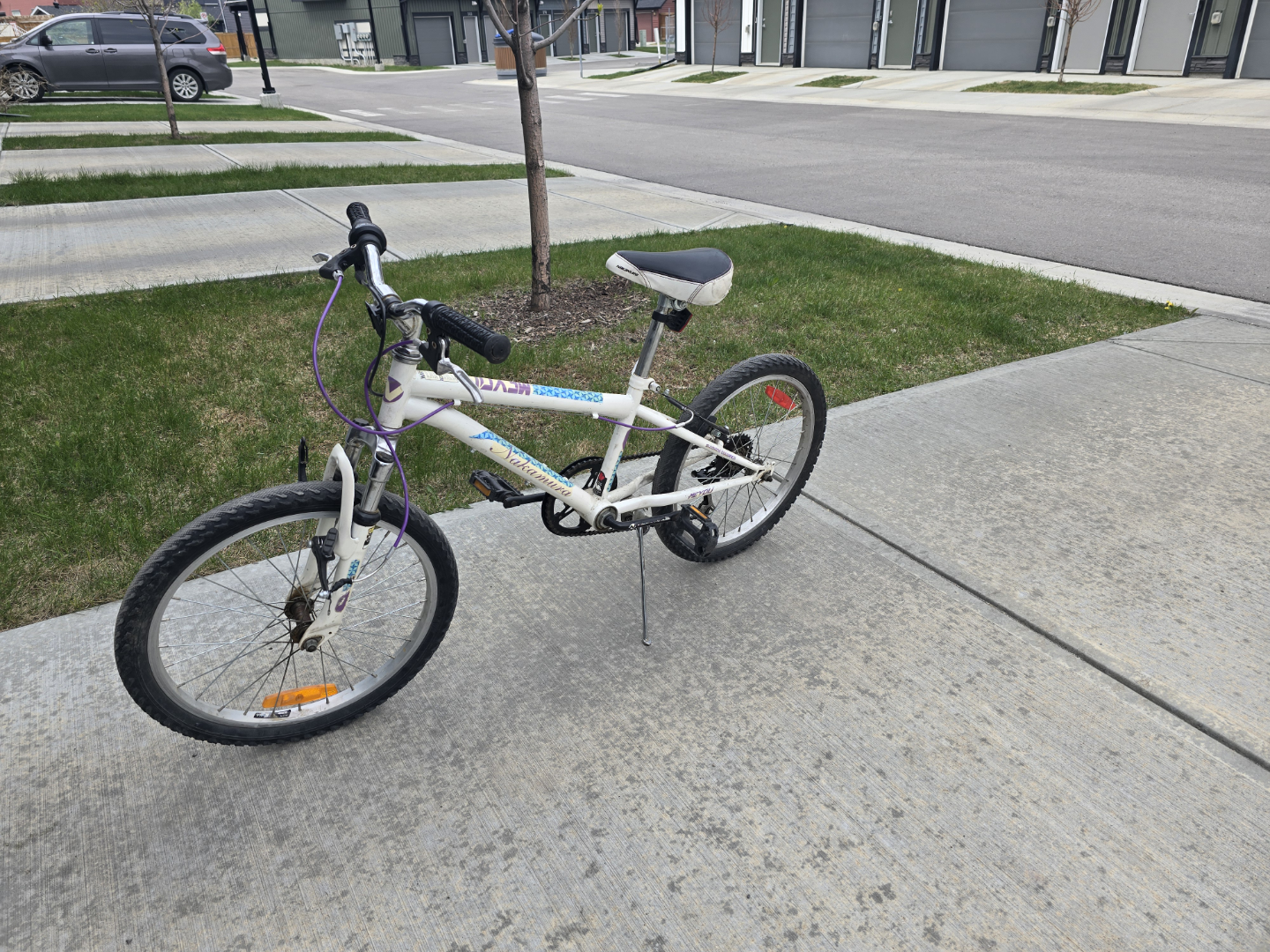 Girls' 20-inch White Mountain Bike - photo 2