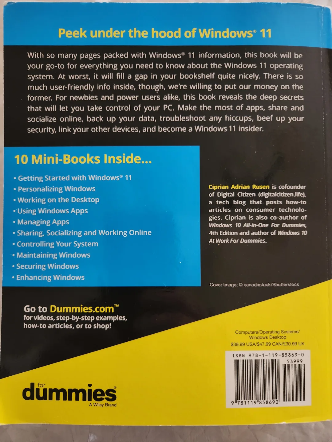 Windows 11 for Dummies  - 10 Books in 1 image indicator(2)