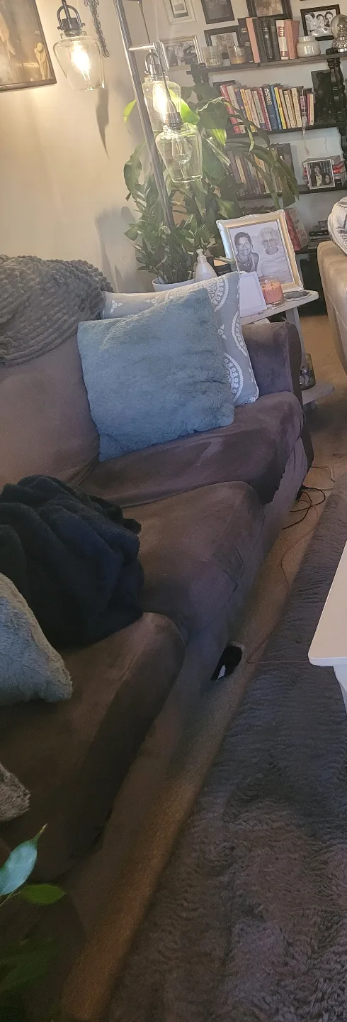 Grey Sofa Slipcover image indicator(2)