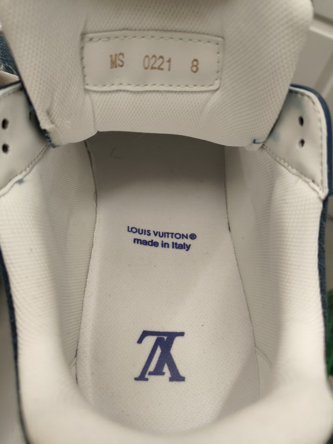 Louis Vuitton Denim Sneakers - photo 3