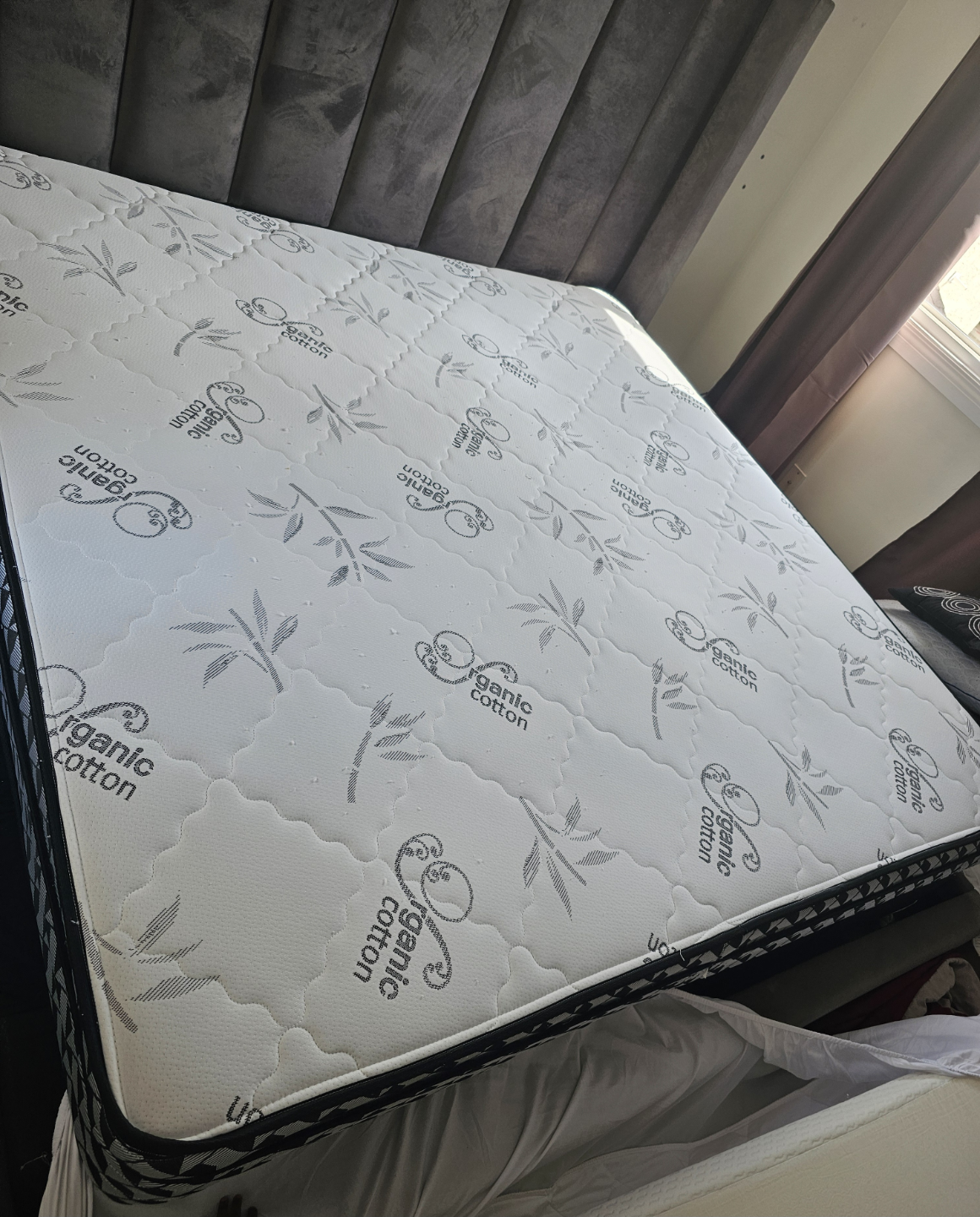 king size spring Organic Cotton Mattress - photo 4