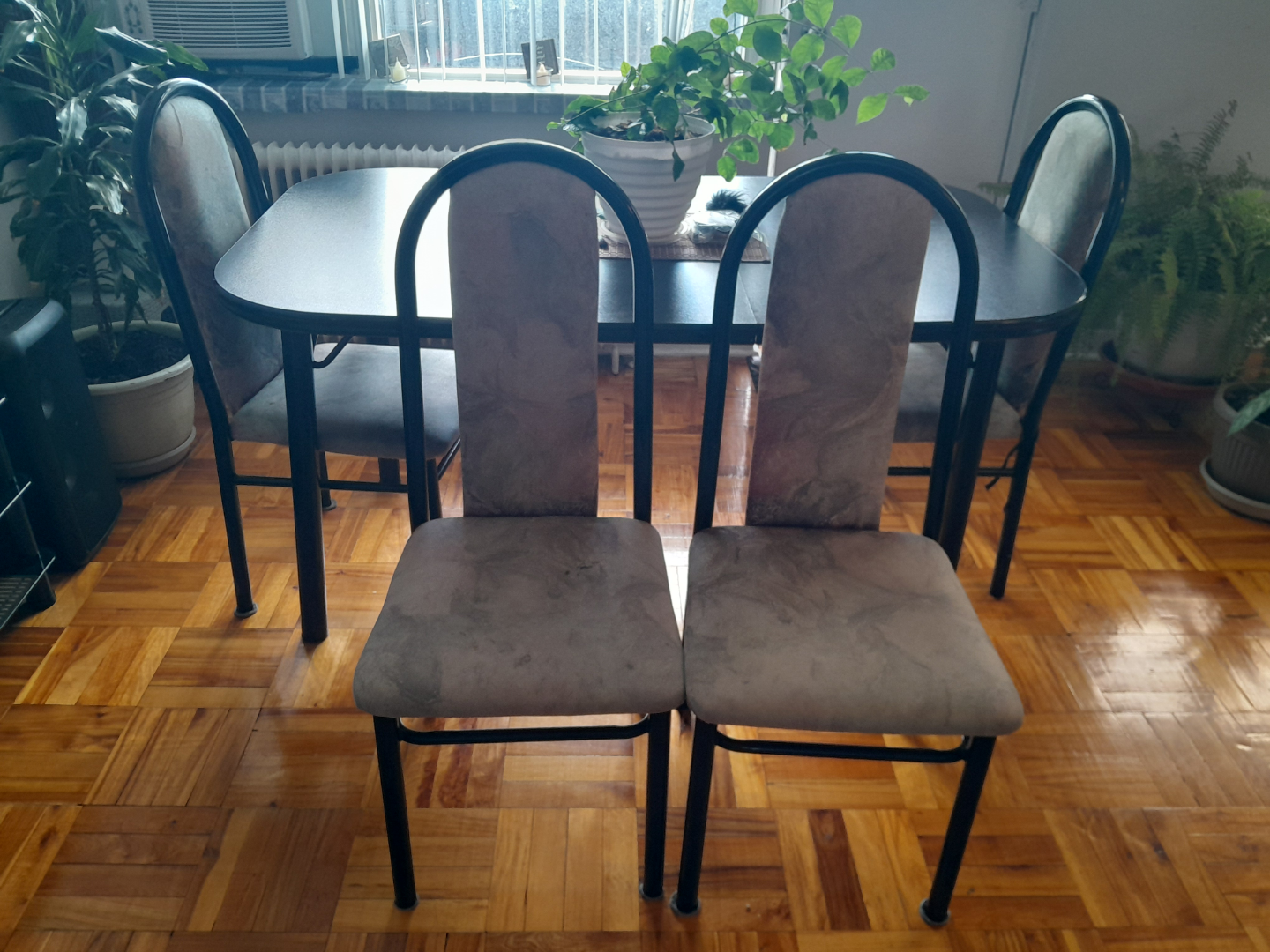 Dining table set - 4 chairs - photo 5