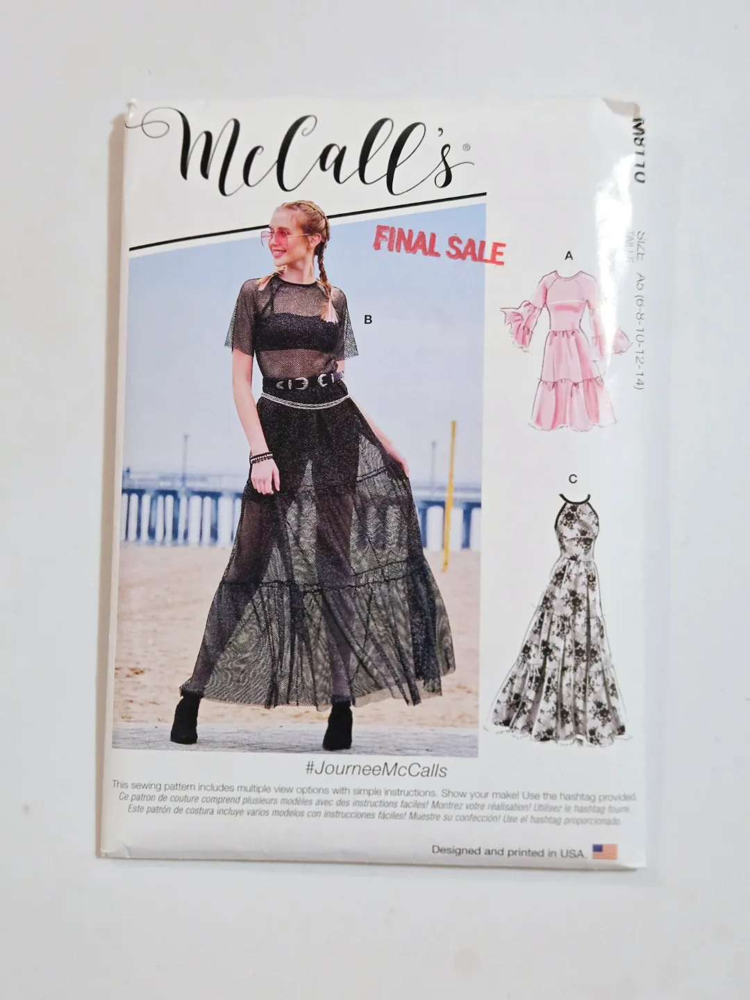 3 NEW Unopened Sewing Dress Patterns By McCalls 💞 image indicator(3)