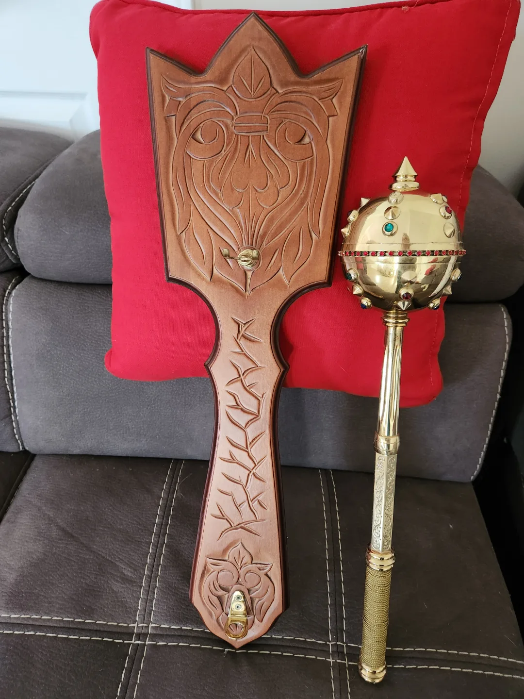 Golden Mace Symbol Souvenir Ukrainian Cossacks Symbol image indicator(3)