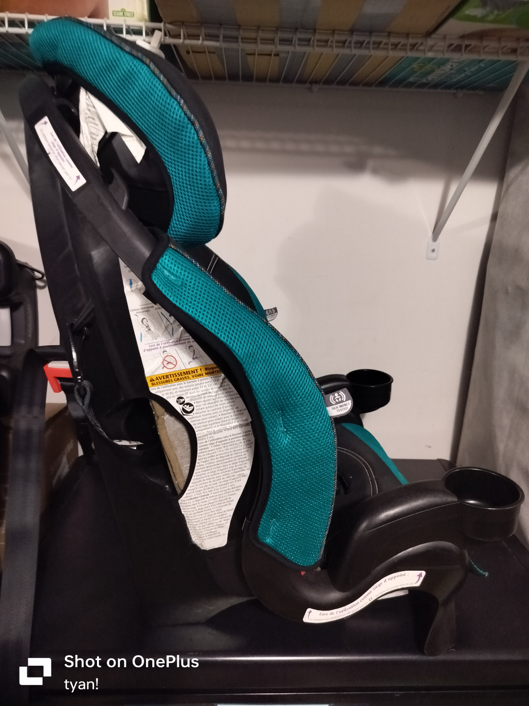 Evenflo Evolve All-in-One Car Seat - Teal - photo 3