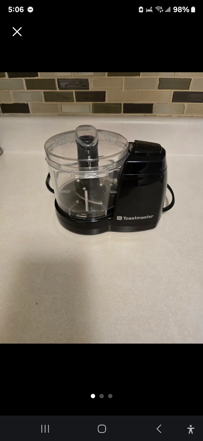 Toastmaster Mini Food Chopper thumbnail