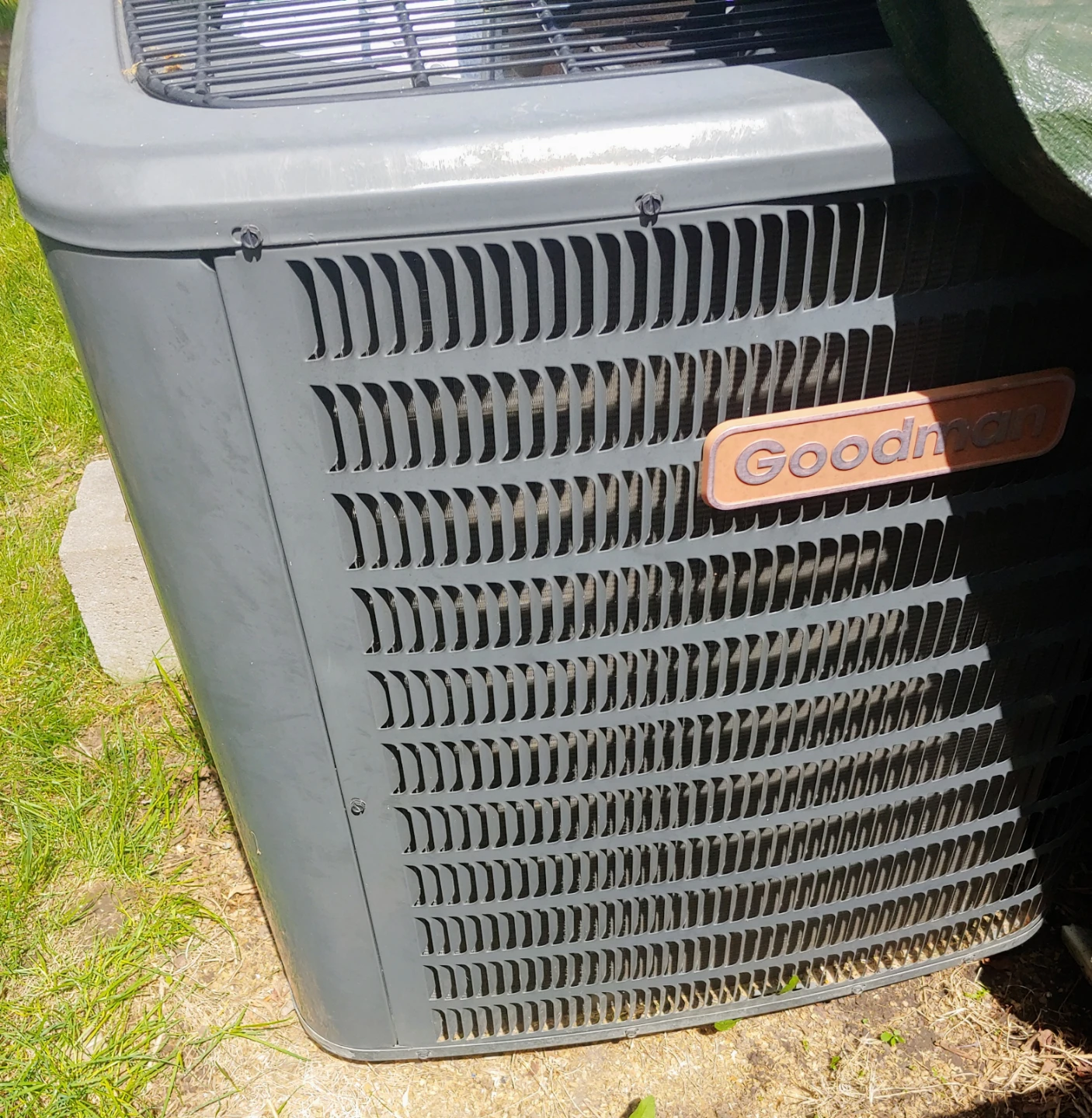 Used Goodman Air Conditioner Condenser Unit - photo 2