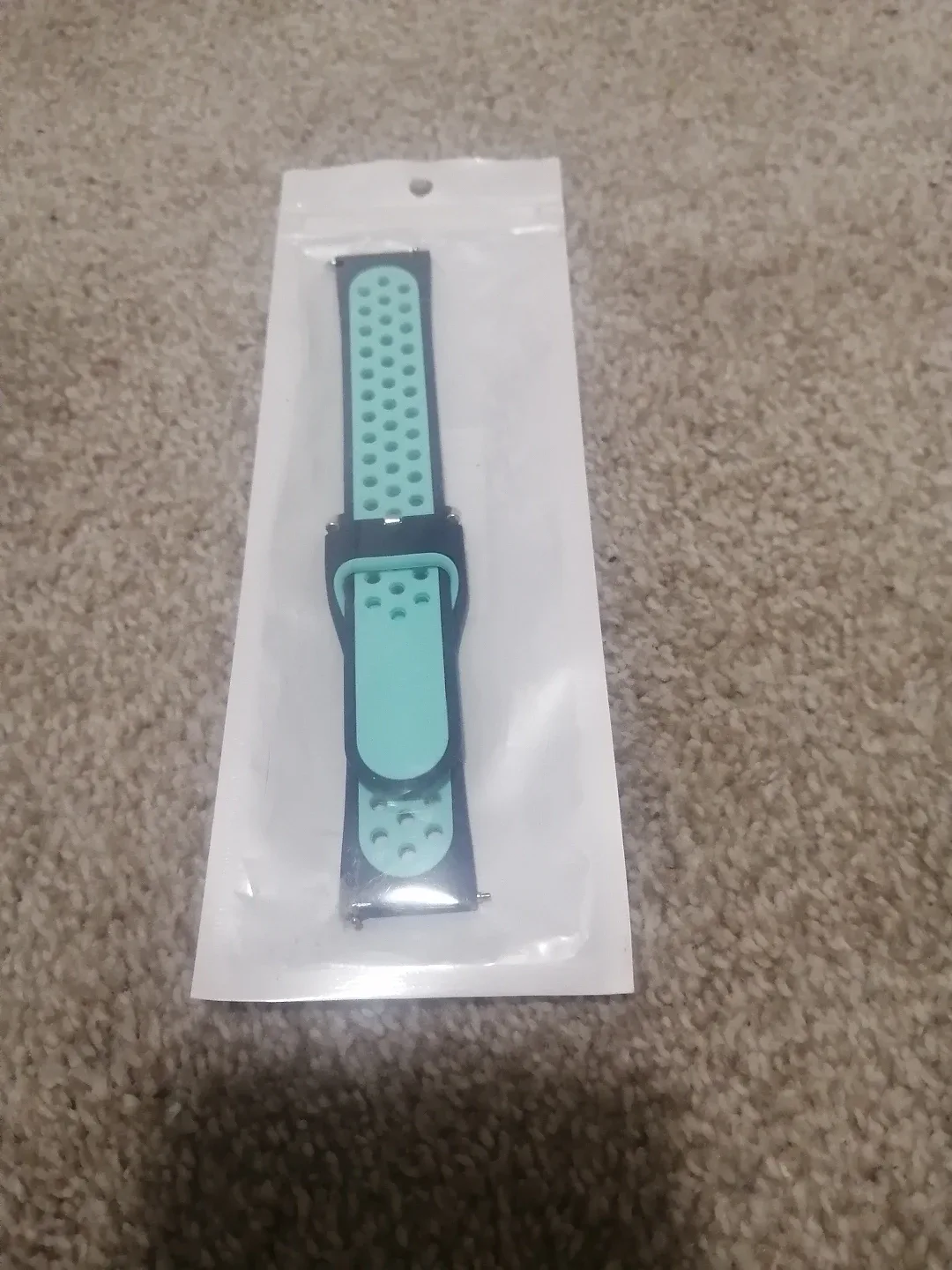Smartwatch Band - Mint Green and Dark blue thumbnail