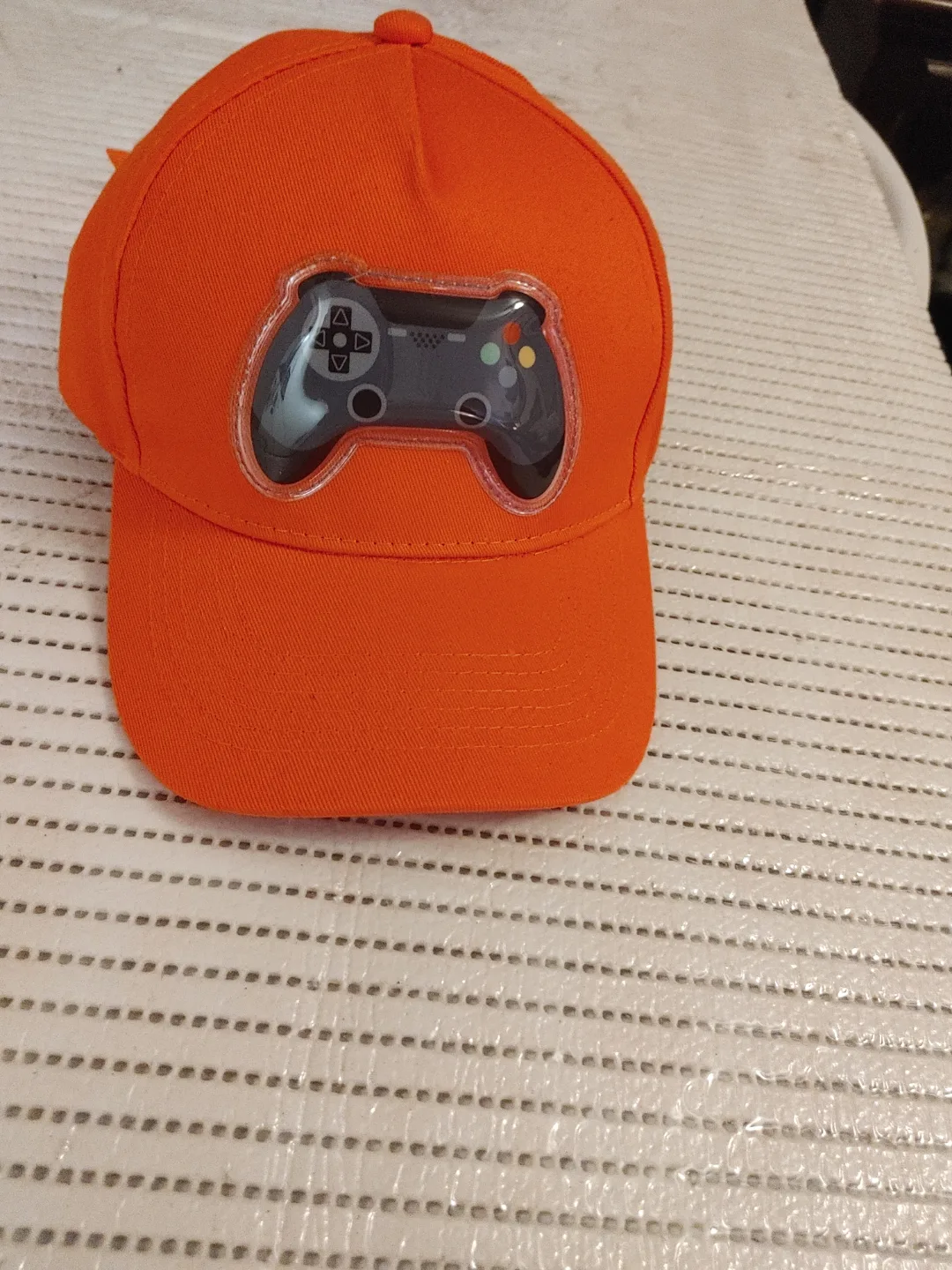 Orange Gamer Baseball Cap - Size 2T-3T thumbnail