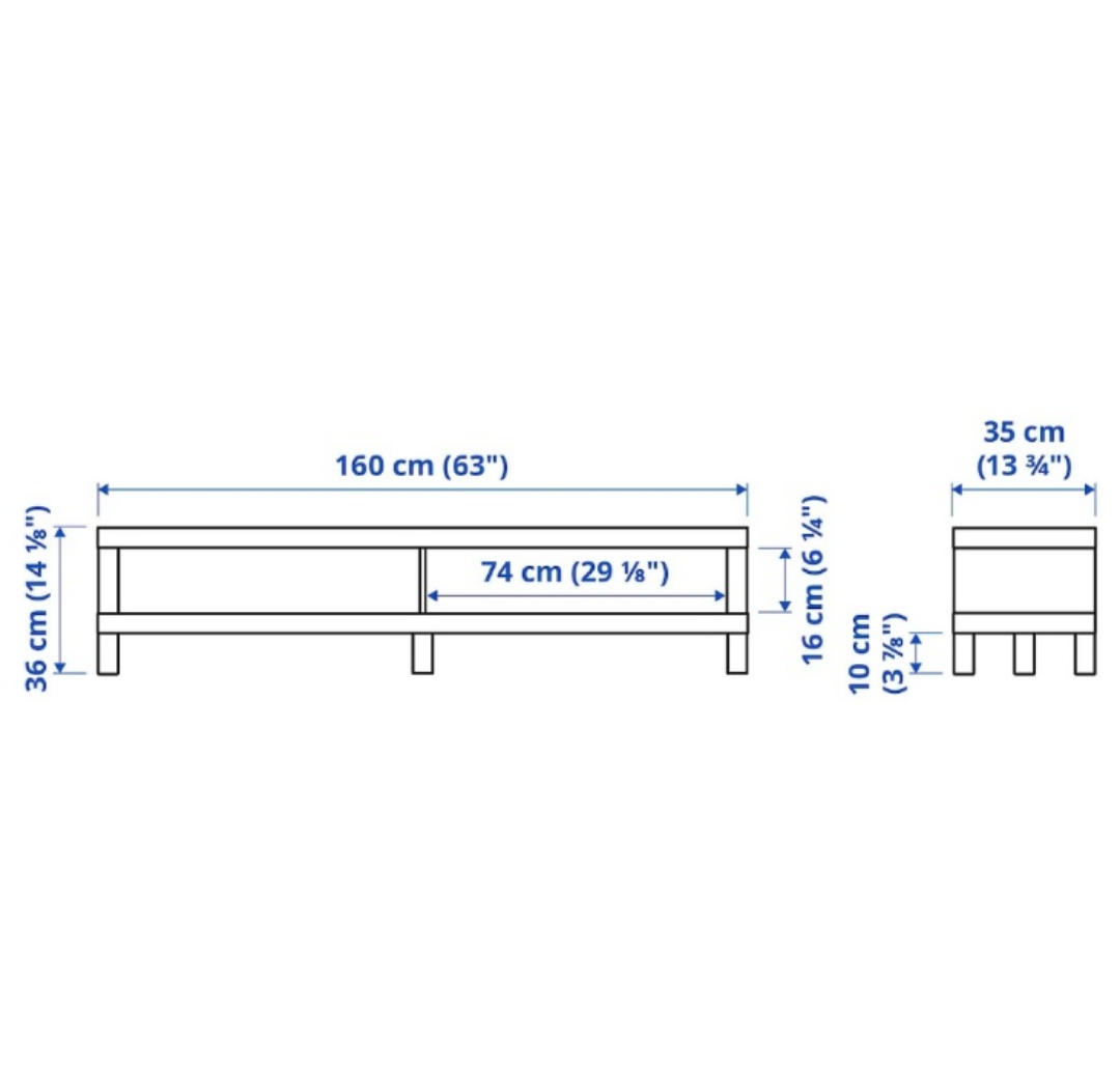 Lack Tv Bench - photo 2