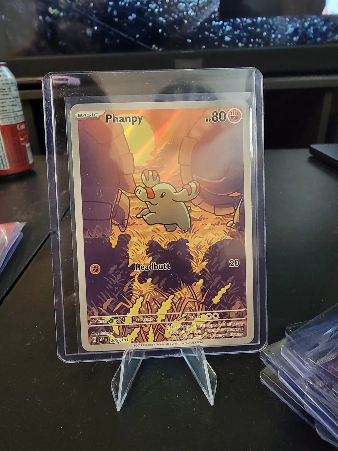 Pokemon Card - Phanpy (205/191) thumbnail
