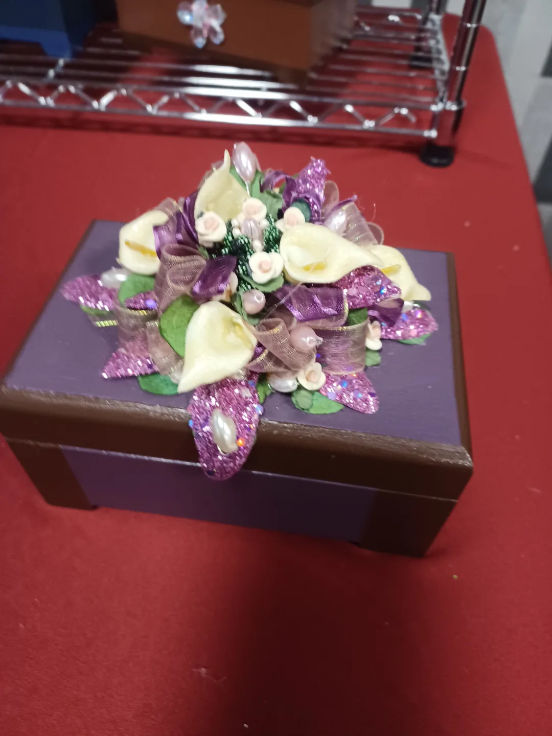 Handcrafted Decorated Wooden Trinket  Boxes image indicator(3)