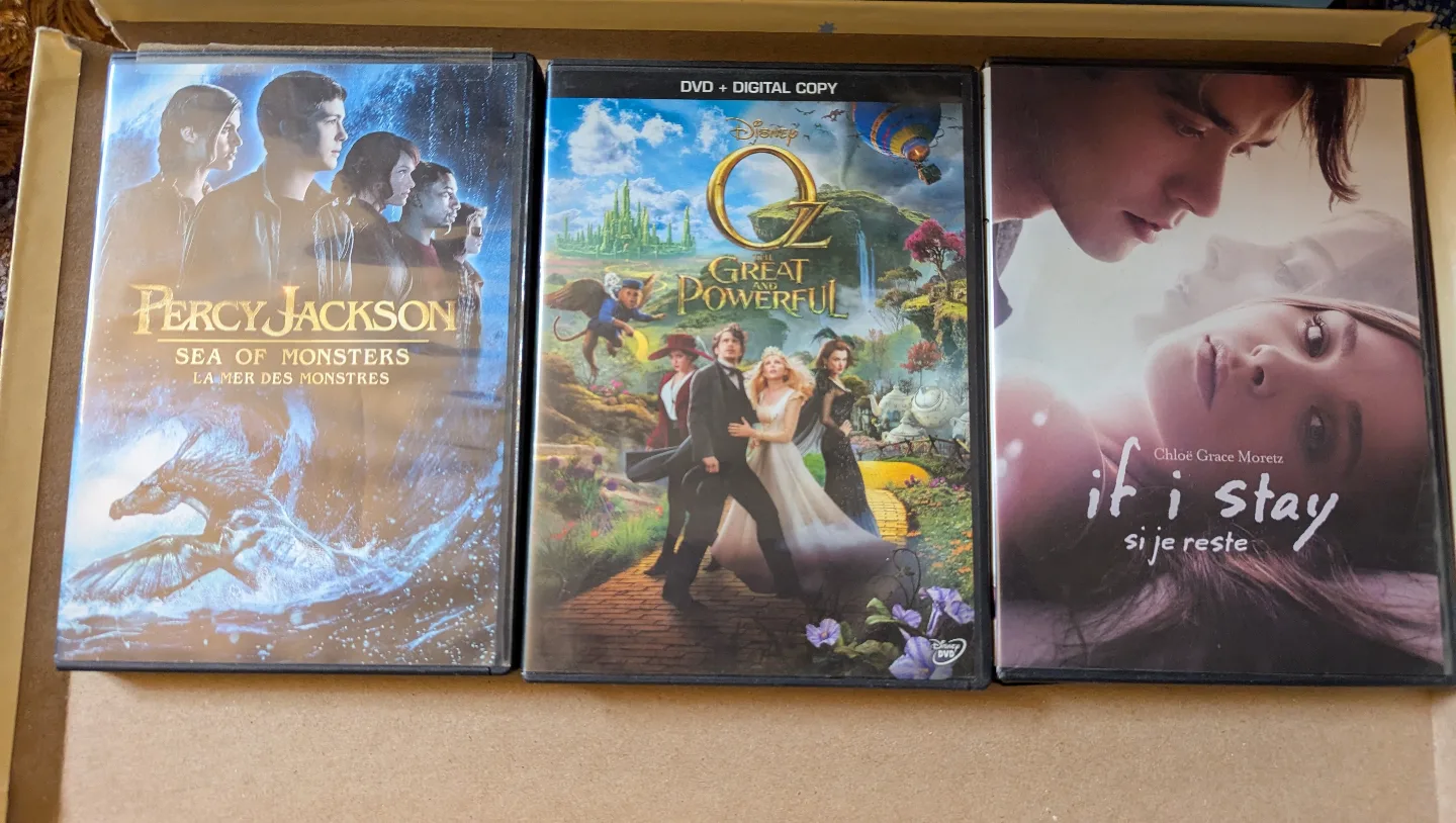 Percy Jackson, Oz the Great and Powerful, If I Stay image indicator(5)