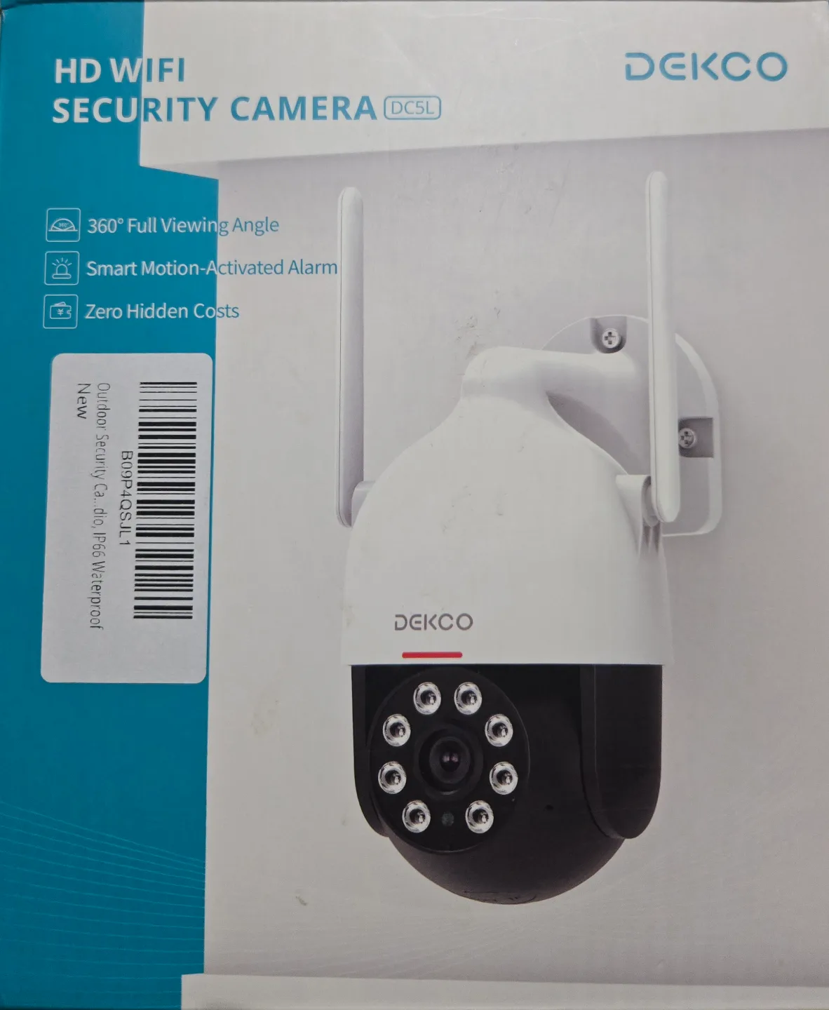 Dekco HD WiFi Security Camera - 360° Viewing Angle thumbnail