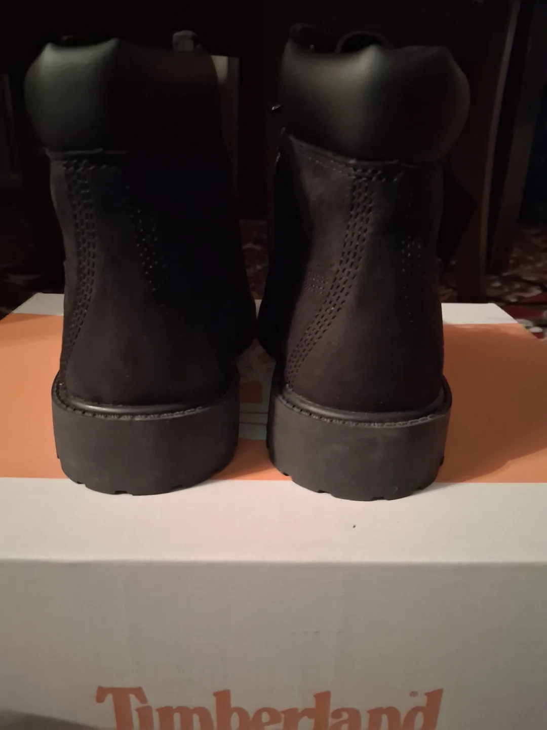 Timberland Black Boots - Youth Size image indicator(4)