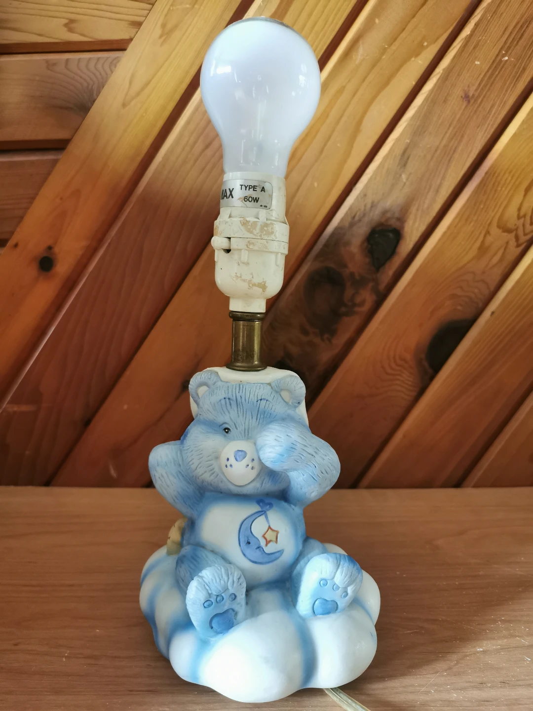 Vintage Care Bears Lamp