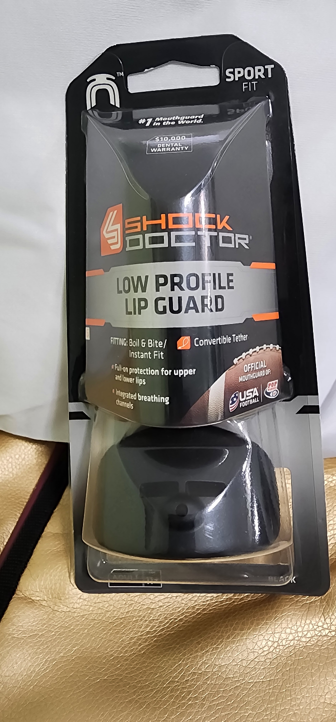 Shock Doctor Low Profile Lip/ mouth Guard (Adult, Black) - photo 4