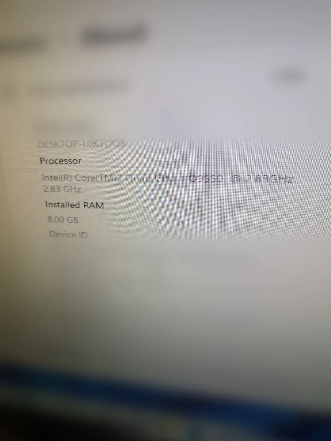 q9550 PC computer - photo 4