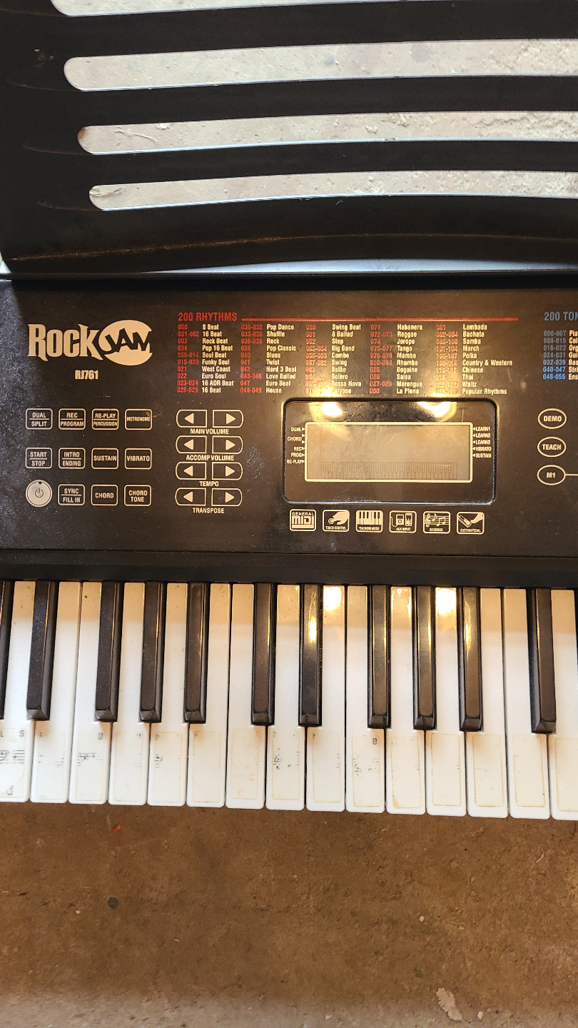 RockJam RJ761 61-Key Electronic Keyboard - photo 2