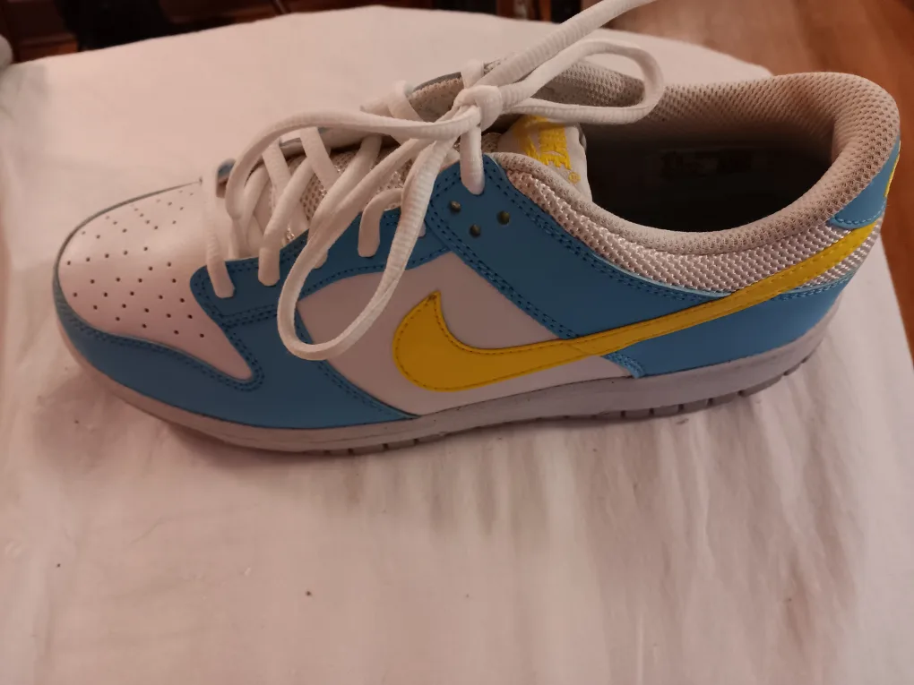 Nike Dunk Low - Light Blue and Yellow image indicator(5)