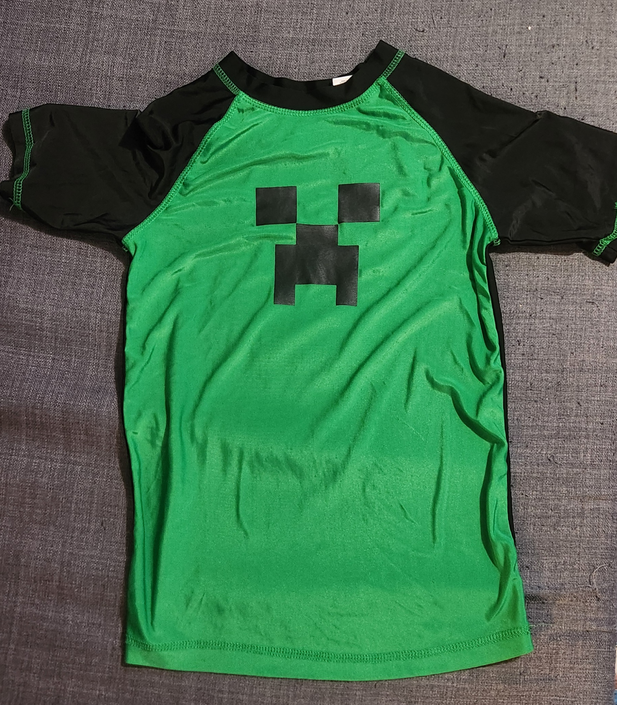 Minecraft Creeper Swimsuit Set - Size M